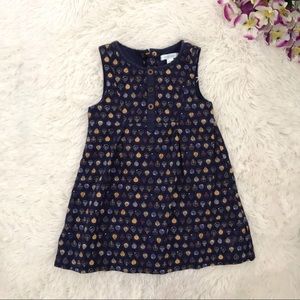 💡 Obaïbi Toddler Girl Blue Cotton Dress 💡